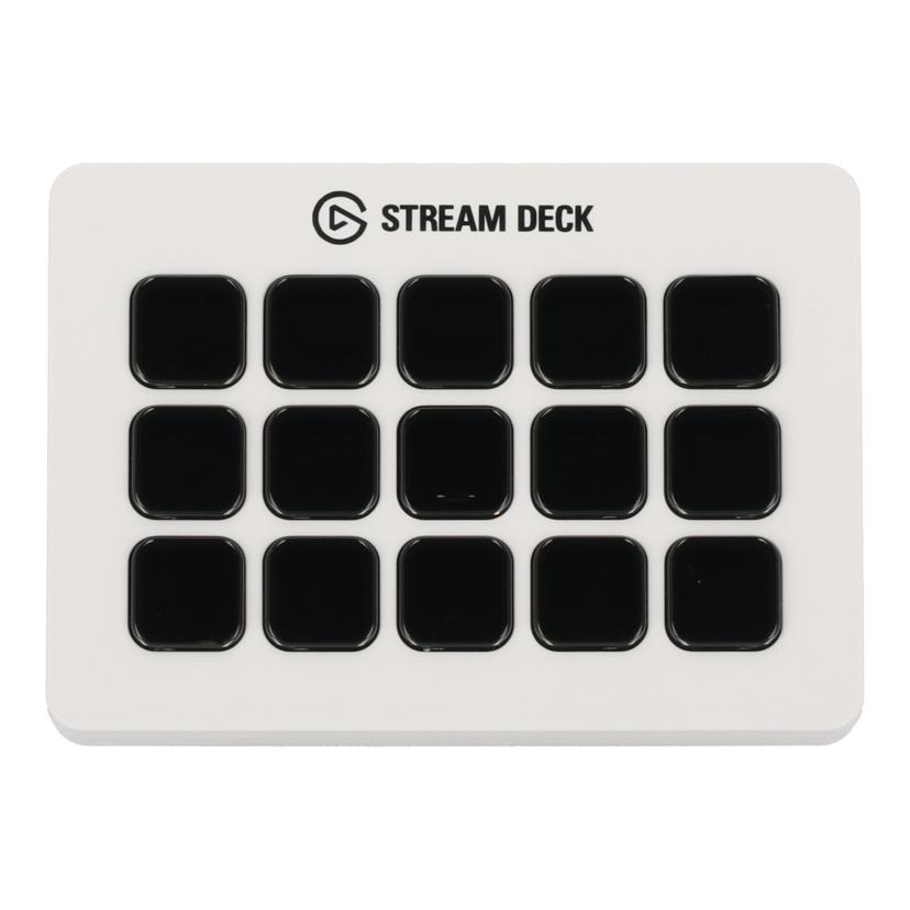elgato エルガト/ショートカットキーボード/Stream Deck MK.2 White/<strong>10GBA9911-JP</strong>/DL08L1A82428/Aランク/63【中古】