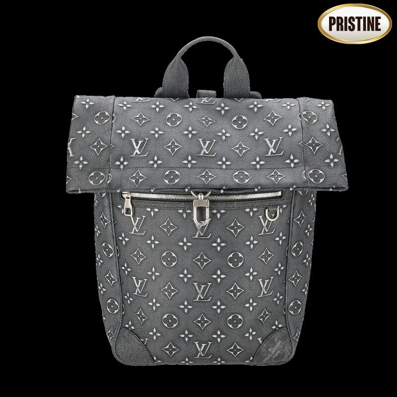 【Pristine Condition】LOUIS VUITTON ルイ・ヴィトン/ロールトップバックパック/モノグラムデボス /M21359/RFI*/SAランク/75【中古】