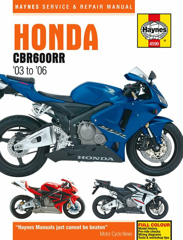HAYNES HONDA CBR600 RR 03 TO 06