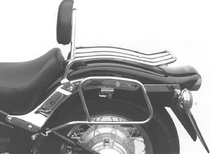 ヘプコ＆ベッカー Solorack ソロラック (バックレスト付) Yamaha XVS 650 Drag Star | 611405 00 02