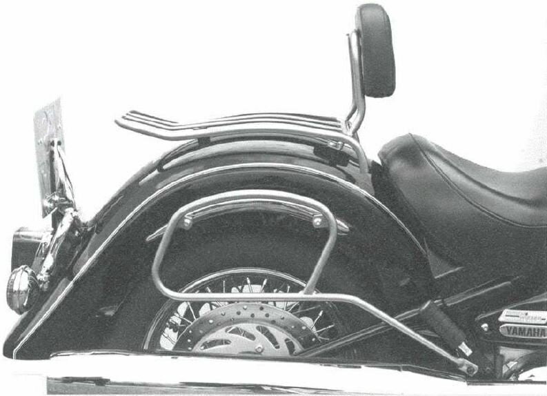 ヘプコ＆ベッカー Solorack ソロラック (バックレスト付) Yamaha XV 1600 Wild Star | 611411 00 02