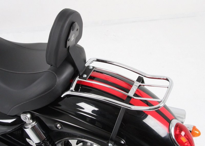 ヘプコ＆ベッカー Solorack ソロラック (バックレスト付) クロム Triumph Rocket III Roadster | 612754 00 0