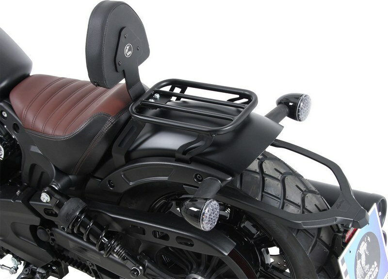 ヘプコ＆ベッカー Solorack ソロラック (バックレスト付) ブラック Indian Scout Bobber from 2017 | 612756