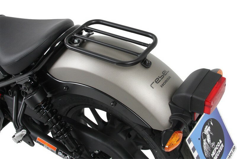 ヘプコ＆ベッカー Solorack ソロラック (バックレスト無し) - ブラック Honda CMX500 Rebel from 2017 | 61