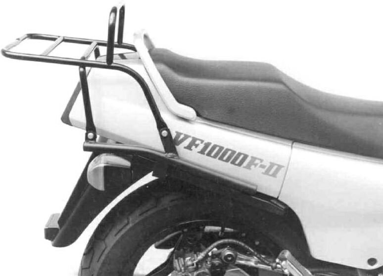ヘプコ＆ベッカー チューブトップケースキャリア ブラック Honda VF 1000 F 1985-1987 | 650166 01 01