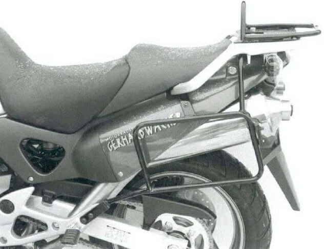 ヘプコ＆ベッカー サイドキャリア パーマネントマウント ブラック Honda XL 1000 V Varadero until 200