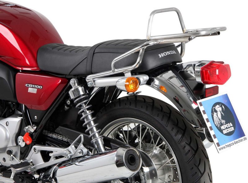 ヘプコ＆ベッカー チューブトップケースキャリア クロム Honda CB 1100 EX 2014-2016 | 650989 01 02