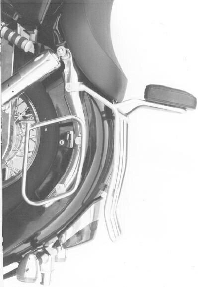 ヘプコ＆ベッカー Solorack ソロラック (バックレスト無し) Honda VT 750 C2 from 1997 | 600111 00 02