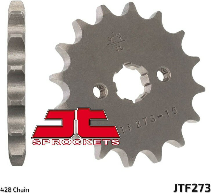 JT スプロケットS Front スプロケット 13 Teeth Steel スタンダード 428 Pitch Type 273 Honda TRX90 Fourtrax | JTF273.13