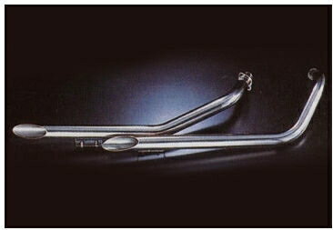 Marving / マービング フルシステム Drag Pipes low short ステンレススチール Ø 50 Honda VT 750 SHADOW