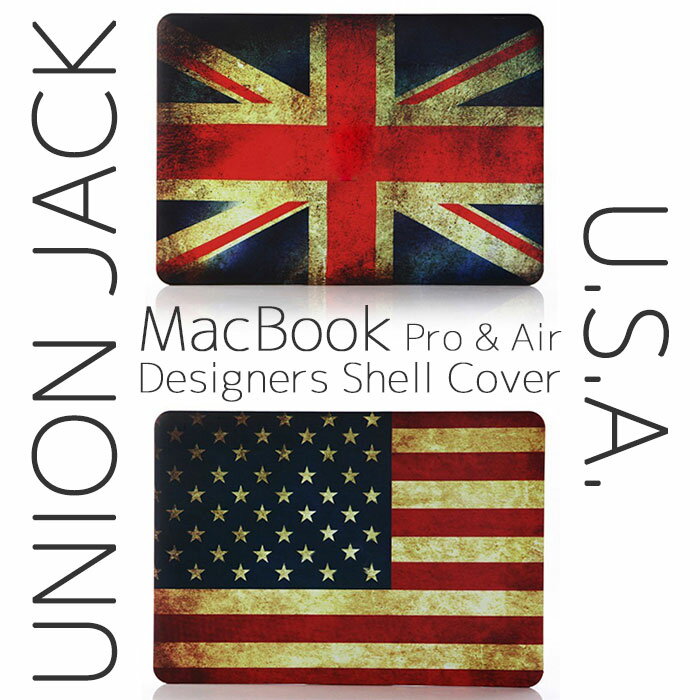 【 MacBook Pro & Air 】【メール便不可】 UNION JACK U.S.…...:woodgreen:10002649