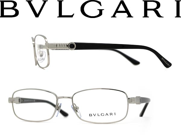 【カード決済OK！】【送料無料】ブルガリ 眼鏡 シルバー×ブラック BVLGARI メガネフレーム めがね アイウェア 0BV-2103-102■■クレジットカード決済も可能！■■＜eコレクト＞佐川急便が玄関先で決済いたします。人気のBVLGARIブルガリ眼鏡メガネフレーム！