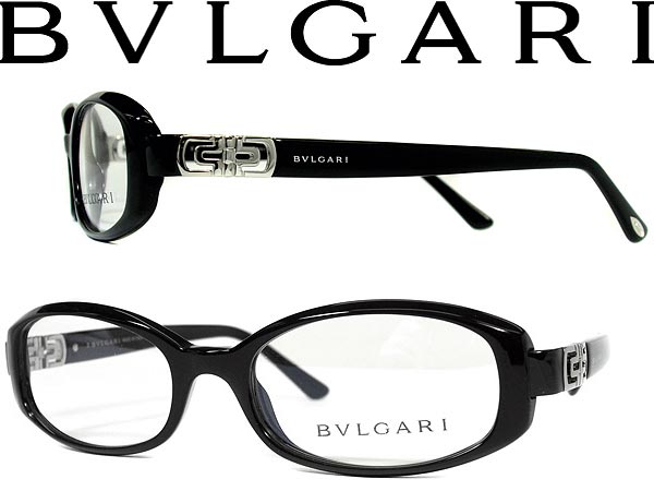 【カード決済OK！】【送料無料】ブルガリ めがね BVLGARI 眼鏡 メガネフレーム アイウェア ブラック 0BV-4018-501