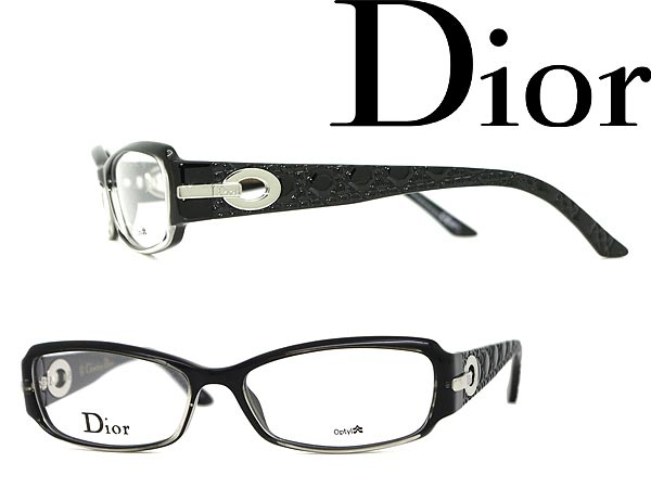 【カード決済OK！】【送料無料】眼鏡 Christian Dior ブラック クリスチャン・ディオール CD メガネフレーム めがね アイウェア CRD-CD3206-SO2 □■値下げ■□