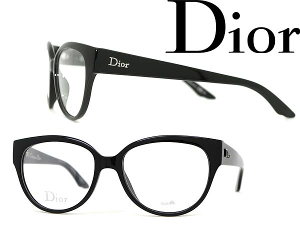 【カード決済OK！】【送料無料】めがね クリスチャン・ディオール ブラック Christian Dior CD メガネフレーム 眼鏡 アイウェア CRD-CD3212-D28