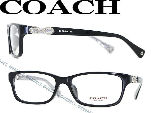 【送料無料】コーチ めがね ブラック COACH メガネフレーム 眼鏡 HC-6052F-…...:woodnet:10009898