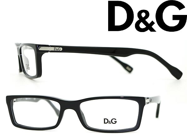 【カード決済OK！】【送料無料】めがね D&G ブラック メガネフレーム 眼鏡 アイウェア 0DD-1211-501