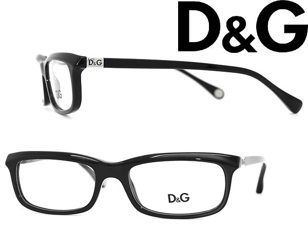 【カード決済OK！】【送料無料】D&G 眼鏡 ブラック メガネフレーム めがね アイウェア 0DD-1214-501 WN0060