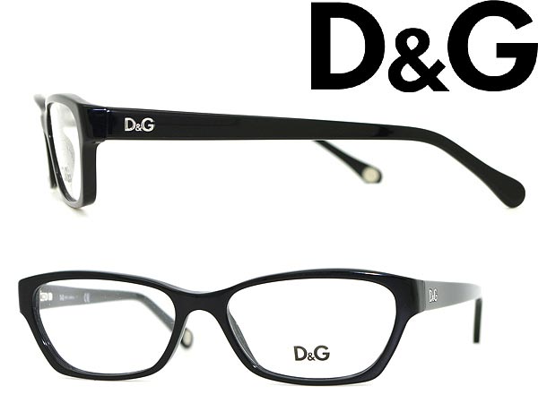 【カード決済OK！】【送料無料】メガネフレーム D&G ブラック 眼鏡 めがね アイウェア 0DD-1216-501