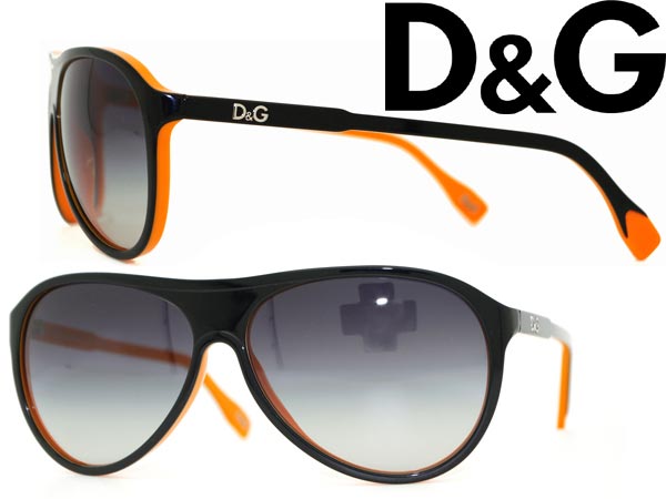 【カード決済OK！】【送料無料】D&G グラデーションブラック ティアドロップサングラス アイウェア 0DD-3075-19468G