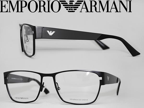 【カード決済OK！】【送料無料】眼鏡 エンポリオアルマーニ マットブラック EMPORIO ARMANI メガネフレーム めがね アイウェア EMP-EA-9731-PDE