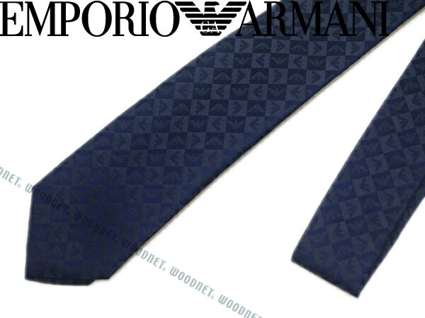 EMPORIO ARMANI ネクタイ エンポリオアルマーニ メンズ シルク チャイナブルー ネイビー 340049-612-03833 ブランド