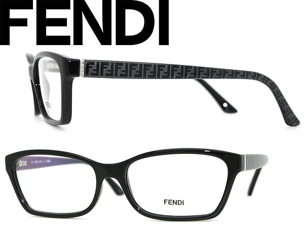 【カード決済OK！】【送料無料】メガネフレーム フェンディ ブラック×グレー FENDI 眼鏡 めがね アイウェア F-939-001 WN0009