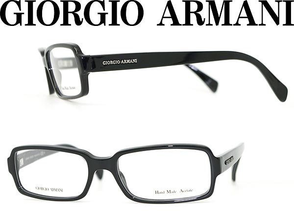 【カード決済OK！】【送料無料】メガネフレーム ジョルジオアルマーニ ブラック×グレー GIORGIO ARMANI 眼鏡 めがね アイウェア ARM-GA-865-D9M WN0015