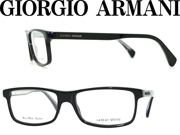 【カード決済OK！】【送料無料】メガネフレーム GIORGIO ARMANI ブラック ジョルジオアルマーニ 眼鏡 めがね アイウェア ARM-GA-901-XZP WN0005