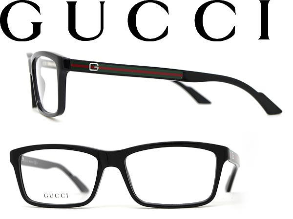 【カード決済OK！】【送料無料】めがね GUCCI ブラック グッチ メガネフレーム 眼鏡 アイウェア GUC-GG-1645-29A □■値下げ■□