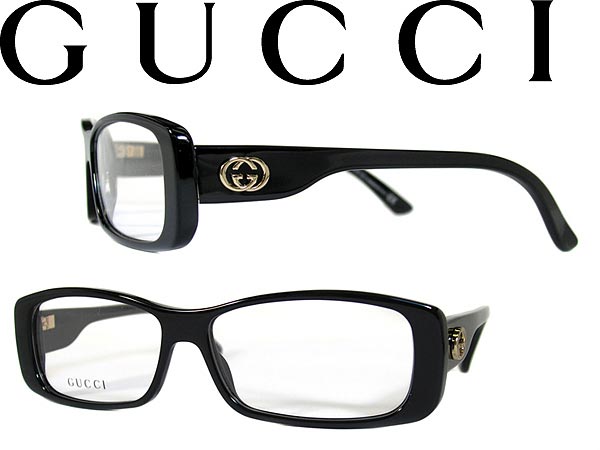 【カード決済OK！】【送料無料】アイウェア グッチ GUCCI メガネフレーム 眼鏡 めがね ブラック GUC-GG-3049-807