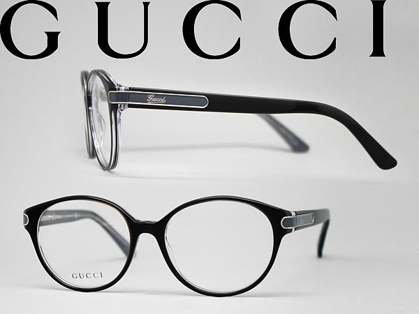 【カード決済OK！】【送料無料】GUCCI 眼鏡 グッチ ブラックメガネフレーム めがね アイウェア GUC-GG-3149-46K