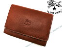 【送料無料】IL BISONTE イルビゾンテ カーフレザー スナップボタン式2つ折り財布 レザー 小銭入れあり ブラウン C1009-P214 ブランド/メンズ&レディース/男性用&女性用