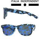 ショッピングイタリア ITALIA INDEPENDENT サングラス イタリア インディペンデント メンズ&レディース カモフラージュ柄ブルー II-0090JAPAN-141-141 ブランド