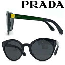 PRADA サングラス UVカット プラダ メンズ&レディース ブラック 0PR-03US-07E5S0 ブランド