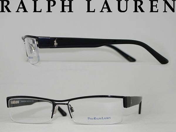 【カード決済OK！】【送料無料】RALPH LAUREN 眼鏡 ブラック ラルフローレン メガネフレーム めがね アイウェア 0PH-1058-9003