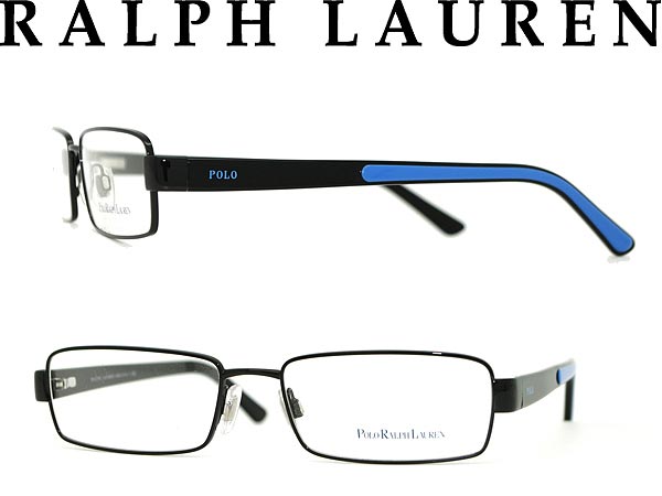 【カード決済OK！】【送料無料】ラルフローレン 眼鏡 ブラック×スカイブルー RALPH LAUREN メガネフレーム めがね アイウェア 0PH-1084-9003 WN0054