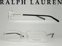 【カード決済OK！】【送料無料】メガネフレーム RALPH LAUREN シルバー×ブラック ラルフローレン 眼鏡 めがね アイウェア 0PH-1088-9001 WN0049