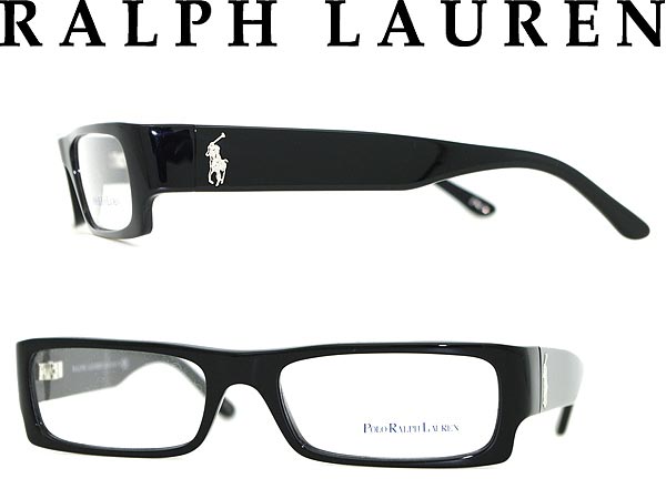 【カード決済OK！】【送料無料】メガネフレーム ラルフローレン ブラック スクエア型 RALPH LAUREN POLO ポロ 眼鏡 めがね アイウェア 0PH-2055-5001 WN0014