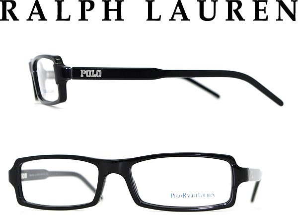 【カード決済OK！】【送料無料】めがね RALPH LAUREN ブラック スクエア型 メガネフレーム ラルフローレン POLO ポロ 眼鏡 アイウェア 0PH-2069-5001 WN0014
