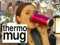 サーモマグ thermo mug 3287SDR スプラッシュプルーフタンブラー 【あす楽対応】より持ち運びに便利に、飲み口部分とフタの密閉性が大きく改善されました♪