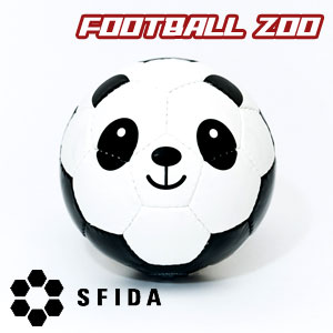 FOOTBALL ZOO(スフィーダ/SFIDA FOOTBALL ZOO 1号球)サッカー入門ボールとして最適な可愛らしい動物ミニボール