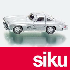 SIKU(ジク)　メルセデス・ベンツ　300SL　1/87世界100ヶ国以上で愛されているドイツ製ミニカー