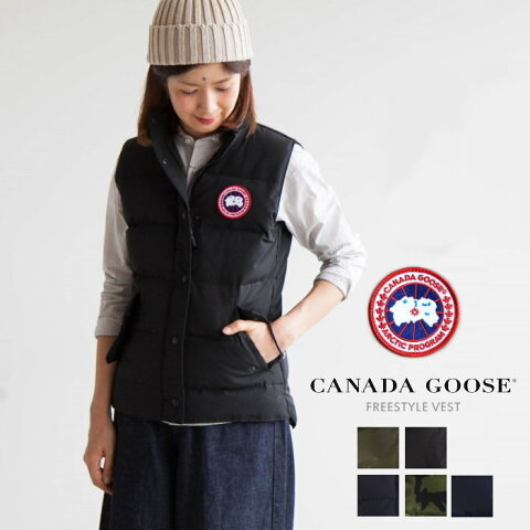 【国内正規販売店】(2832L)CANADA GOOSE(カナダグース)FREESTYLE VESTフリースタイルベスト/レディース【ゆうパケット対象外】【送料・代引き手数料無料】O