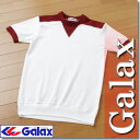 日本中学校体育連盟の推薦品。GALAX（ギャレックス）製ヨーク襟半袖体操服(カラー)120〜130