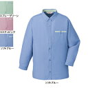 作業着 作業服 自重堂 24105 低発塵製品制電レディース長袖シャツ XL・ライトブルー025
