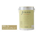 ターナー色彩 水性インテリアペイント Jカラー 4L シトロングレイ JC40MD1C(MD-1c)【送料無料】