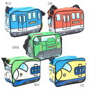 キッズショルダーバッグ/トレイン/電車 キッズショルダーバッグ/トレイン/電車 【YEイエロー 】【tov-k-630】