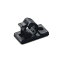【送料無料】(まとめ)YAZAWA ケーブルクリップ 内径:6mm 黒 10個入 FKN6【×10セット】