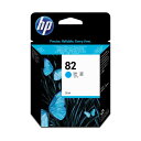 【送料無料】(まとめ) HP82 インクカートリッジ シアン 28ml 染料系 CH566A 1個 【×3セット】